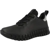 Ecco Låg sneaker 'Gruuv' svart / vit