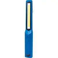 As Schwabe 42820 Batteridriven LED-stavlampa 2 W, 200 lumen - 6.000 K dagsljus - inspektionslampa med magneter och krokar för upphängning - verkstadslampa -