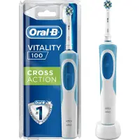 Oral-B Vitality 100 CrossAction Blue Toothbrush.