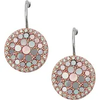 Fossil örhängen Disc Drop JF01737791