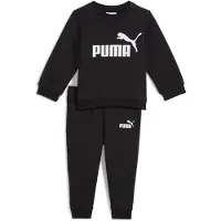 Puma Sweatset - Minicats Ess Crew - Svart - - 62 - Sweatset
