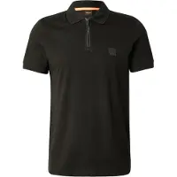 BOSS för män. 50537507 Svart slim fit polotröja (XL), Casual, Bomull, Kort ärm