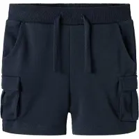 Name it Sweatshorts - Noos - NmmOli - Dark Sapphire - - 1 år (80) - Shorts