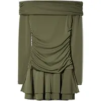 Bershka Klänning khaki