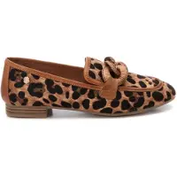 Carmela för kvinnor. 16231604-LEOPARDO Mockasiner 162316 brun (38), Karta, Ingen, Casual, Djurmönster