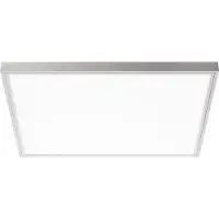 Sigor LED panel Fled, Vitt / opal, Vardagsrum / matsal, Syntetmaterial, Modern, LED-taklampa