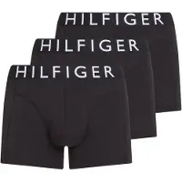 Tommy Hilfiger 3 Pack Contrast Logo Waistband Trunks