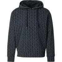Armani Exchange för män. XM001225AF11847FC026 Sweatshirt i svart bomull (XL), Casual, Deportivo, Multisport