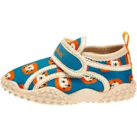 Playshoes Strand-/badsko 'Dschungel' kräm / petrol / orange