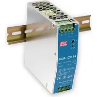 MEAN WELL NDR-120-12 DIN-skena nätaggregat 12 V/DC 10 A 153 W Antal utgångar:1 x Innehåll 1 st