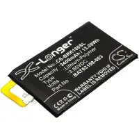 123accu Batteri till SmartPhone, Mobil för BlackBerry KEYone, Mercury, BBB100-1 m.fl.