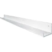 Sigel Svävande hyla GA110 Transparent 100 cm x 5 cm x 8 cm