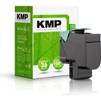 KMP Toner Ersätter Lexmark 71B0020 Kompatibel Cyan 2300 sidor L-T110C 3930,0003