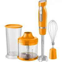 Sencor SHB 4463OR-EUE3, Stavmixer, 0,7 l, Pulsfunktion, Iskrossning, 1000 W, Orange, Rostfritt stål
