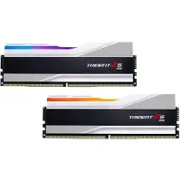 G.Skill Trident Z5 RGB - DDR5 - sats - 64 GB: 2 x 32 GB - DIMM 288-pin - 6000 MHz / PC5-48000 - CL30 - 1.4 V - ej buffrad - icke ECC - silver-metallic