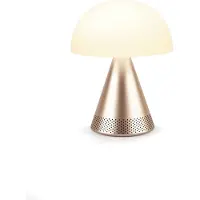 Lexon LH76MD, Guld, Akrylnitrilbutadienstyren (ABS), Gjuten aluminium, Glas, Sovrum, Barnrum, Korridor, Bord, Kontor, LED, Varmvitt, Batteri, USB