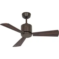 CasaFan ECO NEO III 92 BZ-NB/KI WiFi loftsfläkt 12 W (Ø x H) 92 cm x 360 mm brons m. fjärrkontroll, timer, vinterdrift