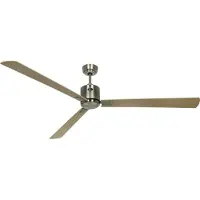 CasaFan ECO NEO III 180-4 MA-AH/BU WiFi Flügel Ahorn/Buche Takfläkt 28 W (Ø x H) 180 cm x 360 mm Mässing antik med fjärrkontroll, Timer, Vinterdrift, Appstyrd
