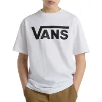 Vans T-shirt - Vit m. Logo - - 10-12 år (140-152) - T-shirt