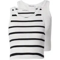 STUDIO SELECT Topp 'Marlene' svart / vit