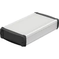 Bopla ELPH 1240-0200 ECOLINE_SET 83246200.HMT1 Profil Kabinett 120 x 200 x 42 Aluminium, ABS Natur, Svart (RAL 9005) 1 st