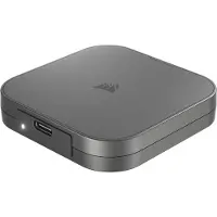 Corsair Microsystems CORSAIR EX300U - SSD - 1 TB - extern (portabel) - USB 3.2 Gen 2 (USB-C kontakt) - gun metal
