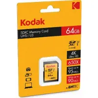 Kodak Sd 64gb Uhs-i U3 V30 Ultra Minneskort