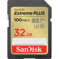 SanDisk Extreme Plus Sdhc 32 Gb Minneskort