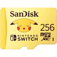 SanDisk Pokémon Pikachu Sd-kort På 256 Gb