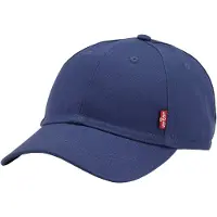 Levis Accessories Keps 'Classic Twill Baseball Cap' gentiana / röd / vit