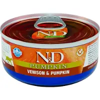 Farmina N&amp;D Pumpkin för katter med hjortkött och pumpa 80 g