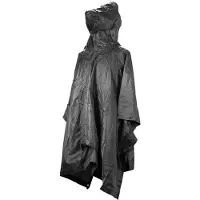 Mil-Tec Watherproof Poncho Ripstop (Färg: Svart)