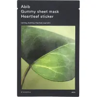 Abib Gummy Sheet Mask Heartleaf Sticker Ansiktsmask 1 st