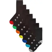 Next Sockor gul / röd / svart / vit