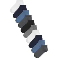 Next Sockor marinblå / royalblå / gråmelerad / vit