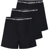 Karl Lagerfeld Boxershorts svart / vit