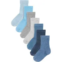 Next Sockor marinblå / ljusblå / gråmelerad