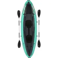 Bestway uppblåsbar kajak Hydro-Force Ventura Elite X2 330 x 86 cm 2 vuxna