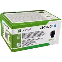 Lexmark Toner 78C2UCE Cyan Corporate Return