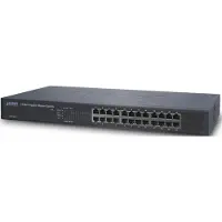 Planet GSW-2401 - Switch - ohanterad - 24 x 10/100/1000 - skrivbordsmodell