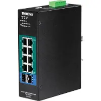 Trendnet TI-PG102I TI-PG102I - Switch - managed - 8 x 10/100/1000 (PoE+) Industrial Ethernet Switch PoE-funktion