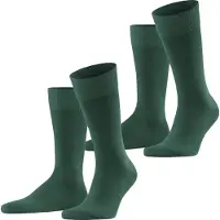 Falke Happy Socks 2-pack Mörkgrön Grön Storlek