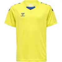 Hummel Matchtröja Core - Gul/Blå Barn, storlek 140 cm