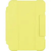 Tucano Alunno - Vikbart fodral för surfplatta - robust - återvunnen plast, termoplastisk polyuretan (TPU), genomskinligt polykarbonat - gul - för Apple 10.9-inch iPad Wi-Fi + Cellular