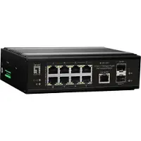 LevelOne Igp-1061 Managed L2 Gigabit Ethernet (10/100/1000) Poe Black Switch