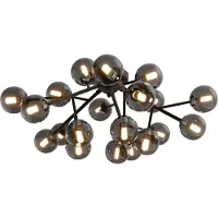 Maytoni Taklampa Dallas, dimbar, Svart, Hall, Metall, Modern, Taklampa