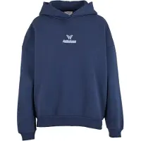 FELICIOUS Sweatshirt marinblå / vit