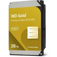 Western Digital WD Gold WD261KRYZ - Hårddisk - Enterprise - 26 TB - inbyggd - 3.5 - SATA 6Gb/s - 7200 rpm - buffert: 512 MB