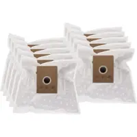 Premium Dammsugarpåsar, syntetfiber, 10st + motorfilter