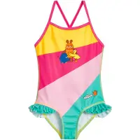Playshoes Baddräkt 'Die Maus Freunde' honung / jade / rosa / rosa